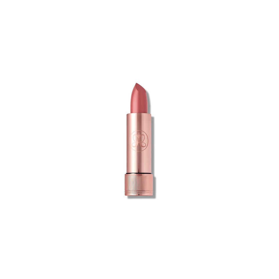 Anastasia Beverly Hills front packaging showing Dusty Rose shade and benefit of instant polish
