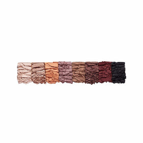 Anastasia Beverly Hills soft glam ii mini applied on eyelid demonstrating blendable color and day-to-night versatility