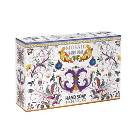 AnatoliaDaphne Argan + Peppermint soap lather detail demonstrating rich foam and cleansing action