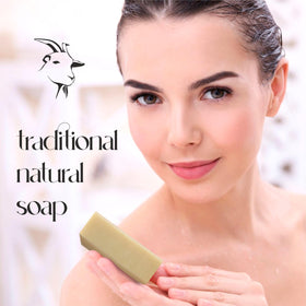 AnatoliaDaphne soap in bathroom scene illustrating everyday face and body care
