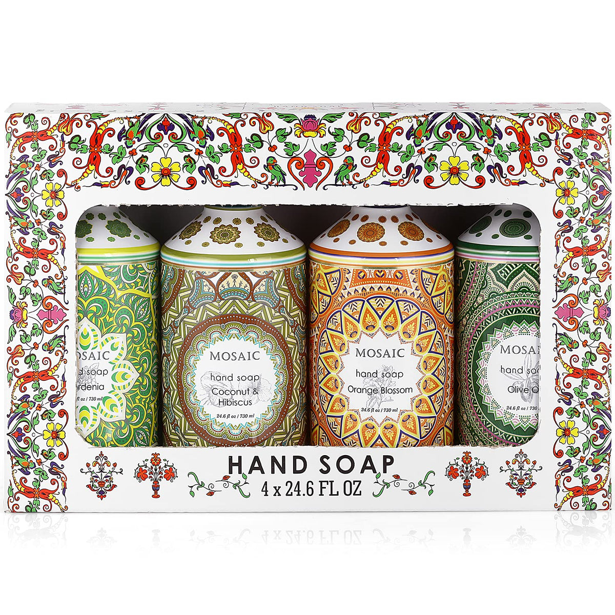 AnatoliaDaphne front packaging showing all four scented bottles and gift-ready design