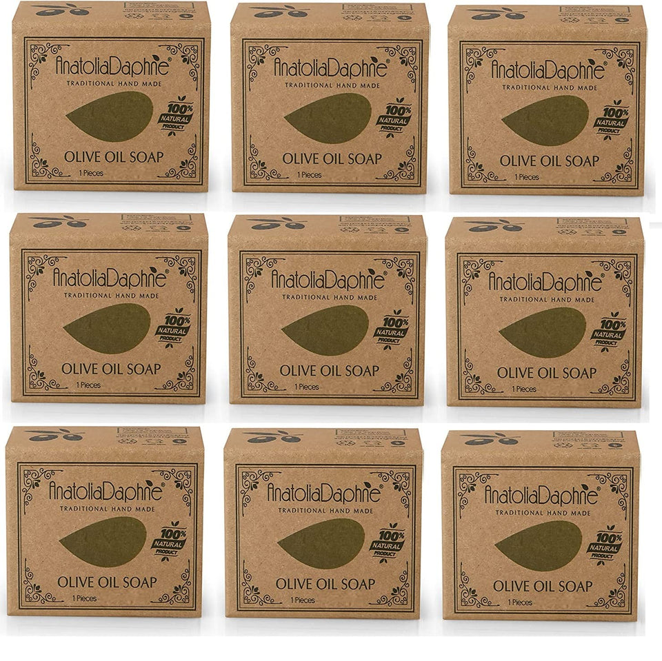 AnatoliaDaphne front packaging showing natural olive oil soap benefits