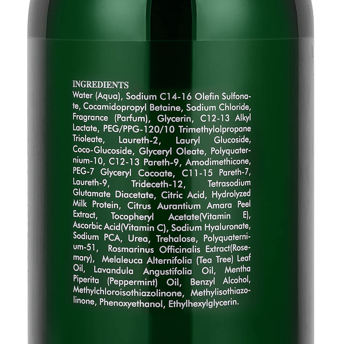 AnatoliaDaphne product label close-up listing vitamins and sulfate-free benefits
