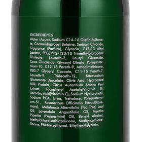 AnatoliaDaphne product label close-up listing vitamins and sulfate-free benefits