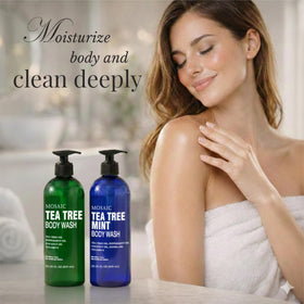 AnatoliaDaphne in shower scene showing refreshing cleanse benefit