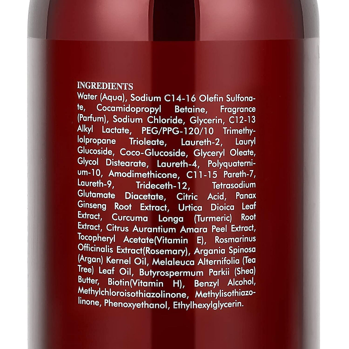 AnatoliaDaphne product size and contents label showing directions and ingredient highlights