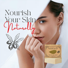 AnatoliaDaphne soap beside ruler showing 5.3 oz size and scale