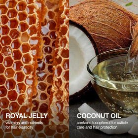 ANAZE ingredients royal jelly and coconut oil nourish and restore