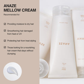 ANAZE texture close-up cream absorbs quickly and feels lightweight
