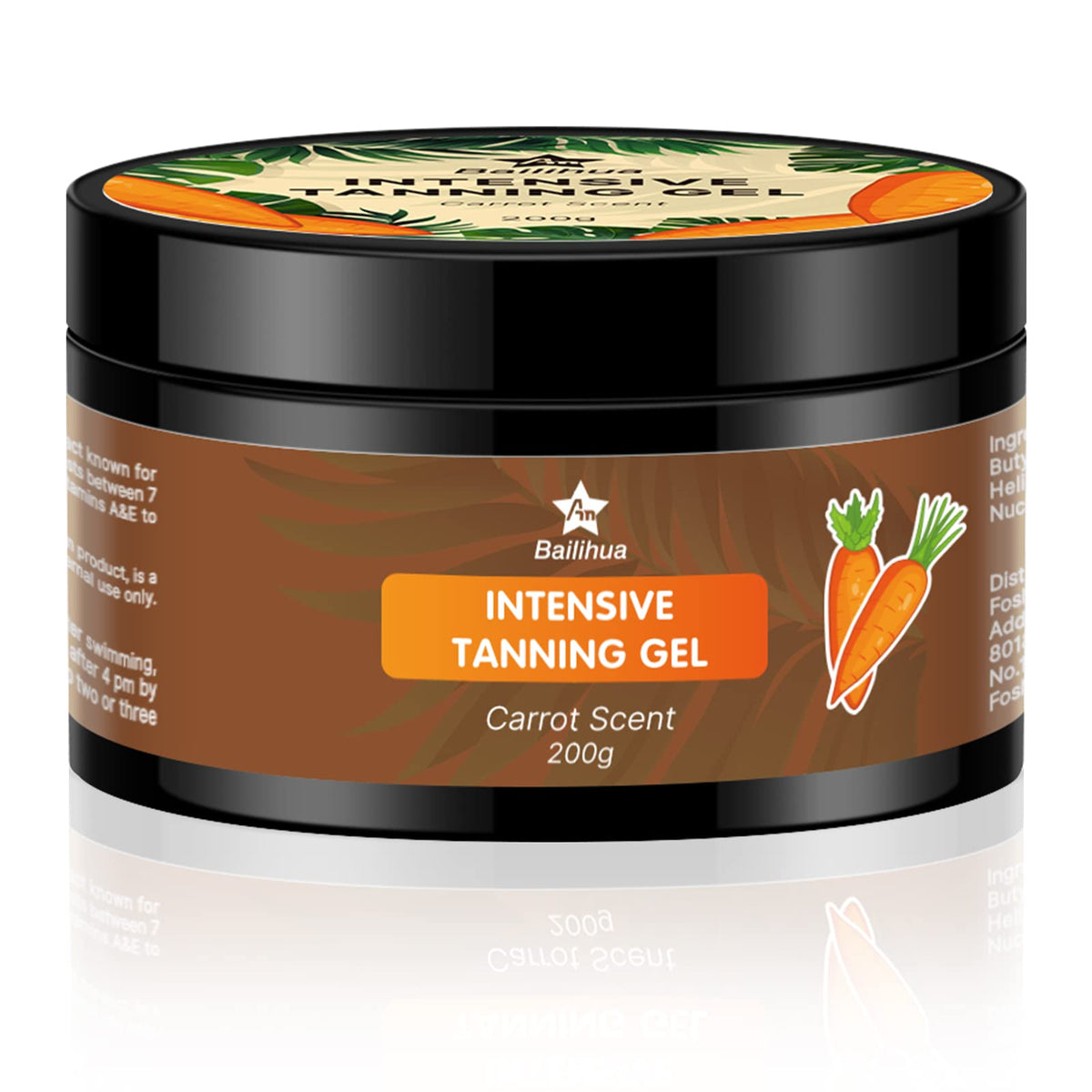 AN BAILIHUA gel texture close-up showing lightweight, fast-absorbing benefit