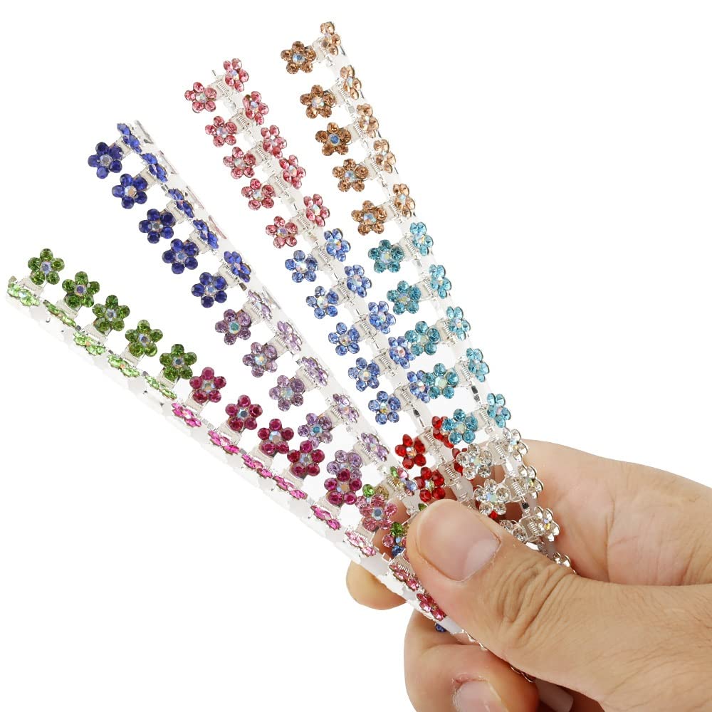 ANBALA front packaging showing 65 colorful mini claw clips and neat storage