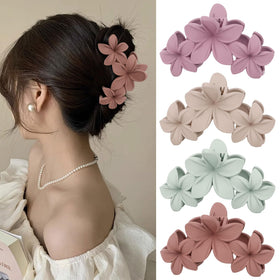 ANBALA plumeria front packaging showing colorful flower clips and benefits