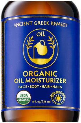 Ancient Greek Remedy front bottle showing product and easy-pour cap for daily hydration