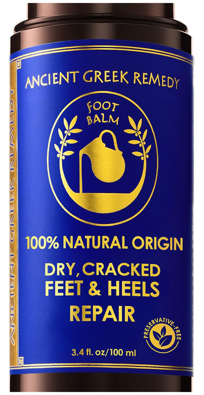 Ancient Greek Remedy jar front view showing label and compact size benefit clarity