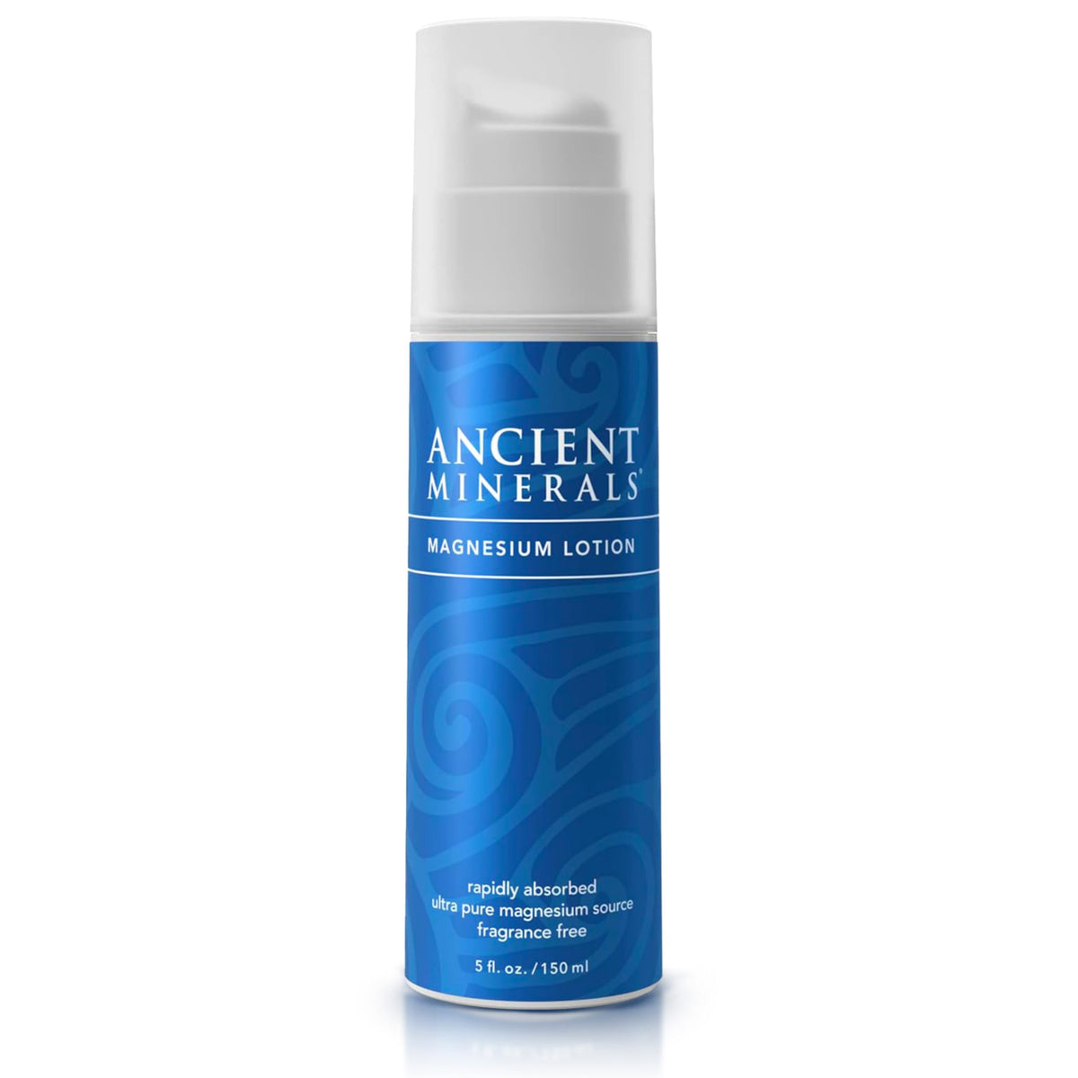 Ancient Minerals front-pack showing product label and travel-ready 5oz size for daily hydration