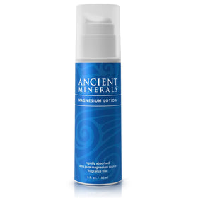 Ancient Minerals front-pack showing product label and travel-ready 5oz size for daily hydration