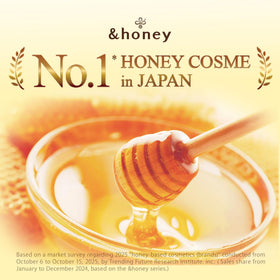 &honey conditioner tub open displaying creamy formula for smoothness