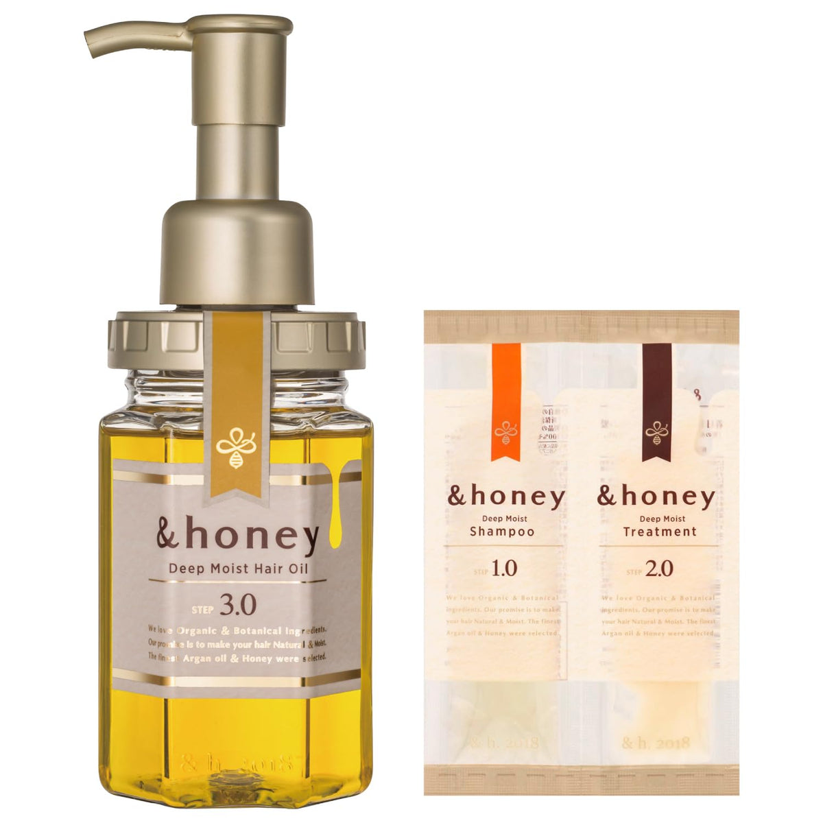 &honey front bottle showing elegant packaging and clear dosage benefit