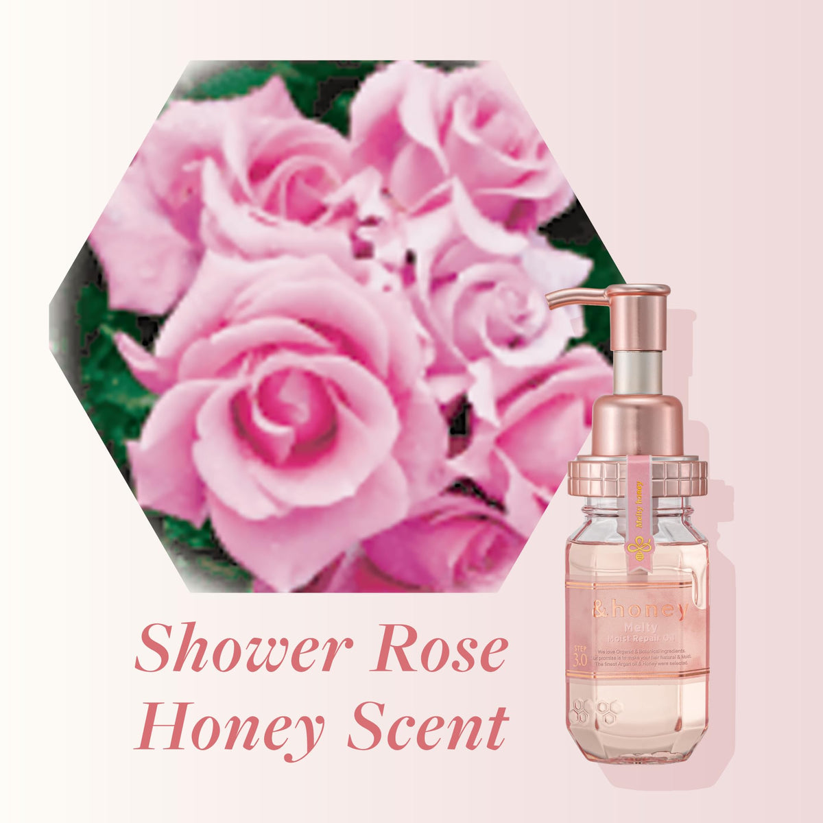 &honey size comparison beside hand to show 100mL portable benefit