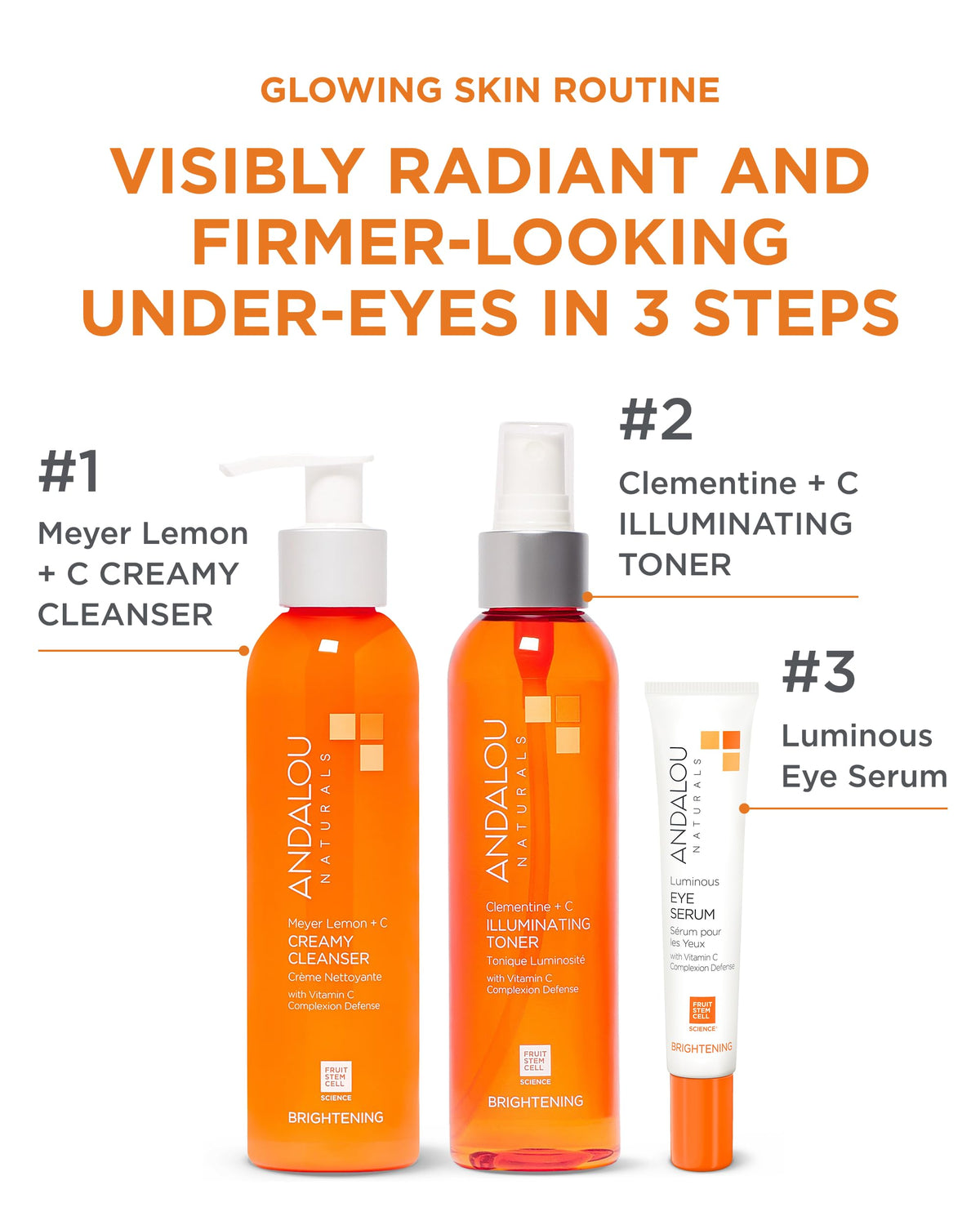 Andalou Naturals serum texture drop illustrating lightweight absorption benefit
