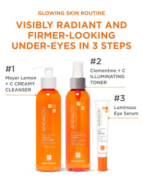 Andalou Naturals serum texture drop illustrating lightweight absorption benefit