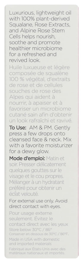 Andalou Naturals dropper dispensing oil demonstrating easy application and control