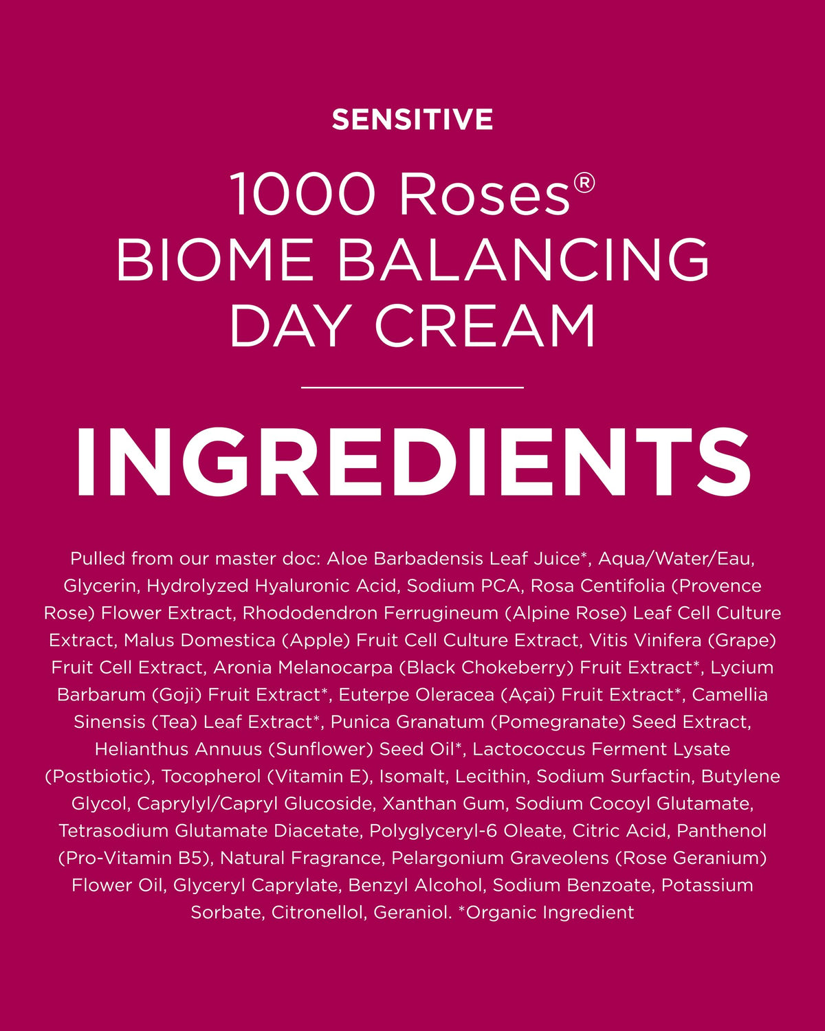 Andalou Naturals label close-up showing Fruit Stem Cell Science and clean-certification benefits