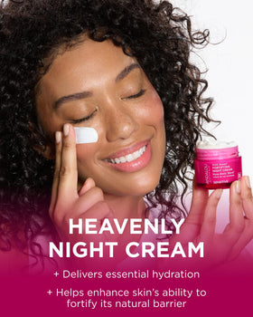 Andalou Naturals open cream texture close-up highlighting rich hydrating consistency