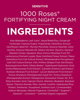 Back of packaging showing ingredient list and clean-beauty claims for transparency benefit