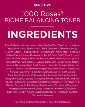 Andalou Naturals sustainability badge representing eco-friendly ingredient sourcing