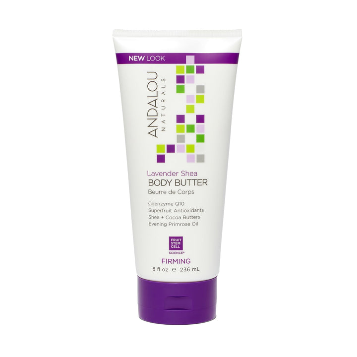 Andalou Naturals front jar view showing product and labeling for easy identification and appeal