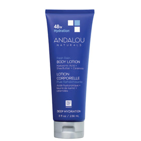 Andalou Naturals bottle front showing clean label and soothing benefit
