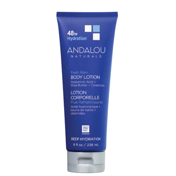 Andalou Naturals bottle front showing clean label and soothing benefit