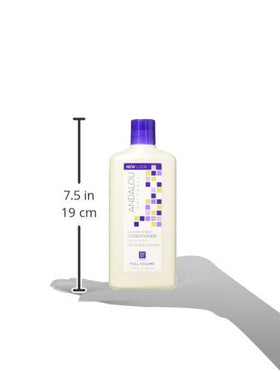 Andalou Naturals label detail highlighting biotin and fruit stem cell science benefits