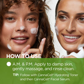 Andalou Naturals hemp seed closeup highlighting natural antioxidant ingredient