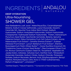 Andalou Naturals illustration of ceramides and hyaluronic hydration complex