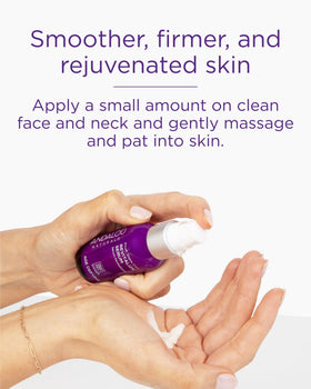 Andalou Naturals close-up label highlighting active botanical ingredients