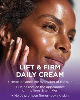 Andalou Naturals cream texture close-up highlighting hydrating, non-greasy feel