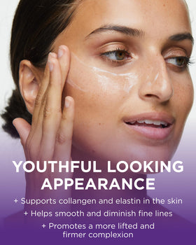 Andalou Naturals serum texture on skin illustrating smooth hydration