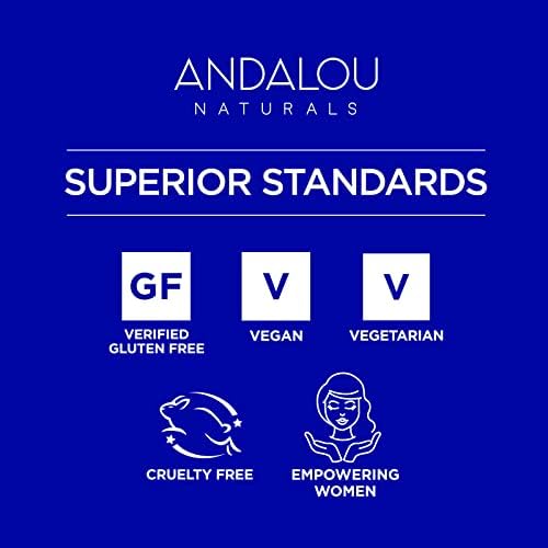 Andalou Naturals label close-up displaying ingredient transparency benefit