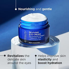 Andalou Naturals creamy texture close-up for fast absorption benefit