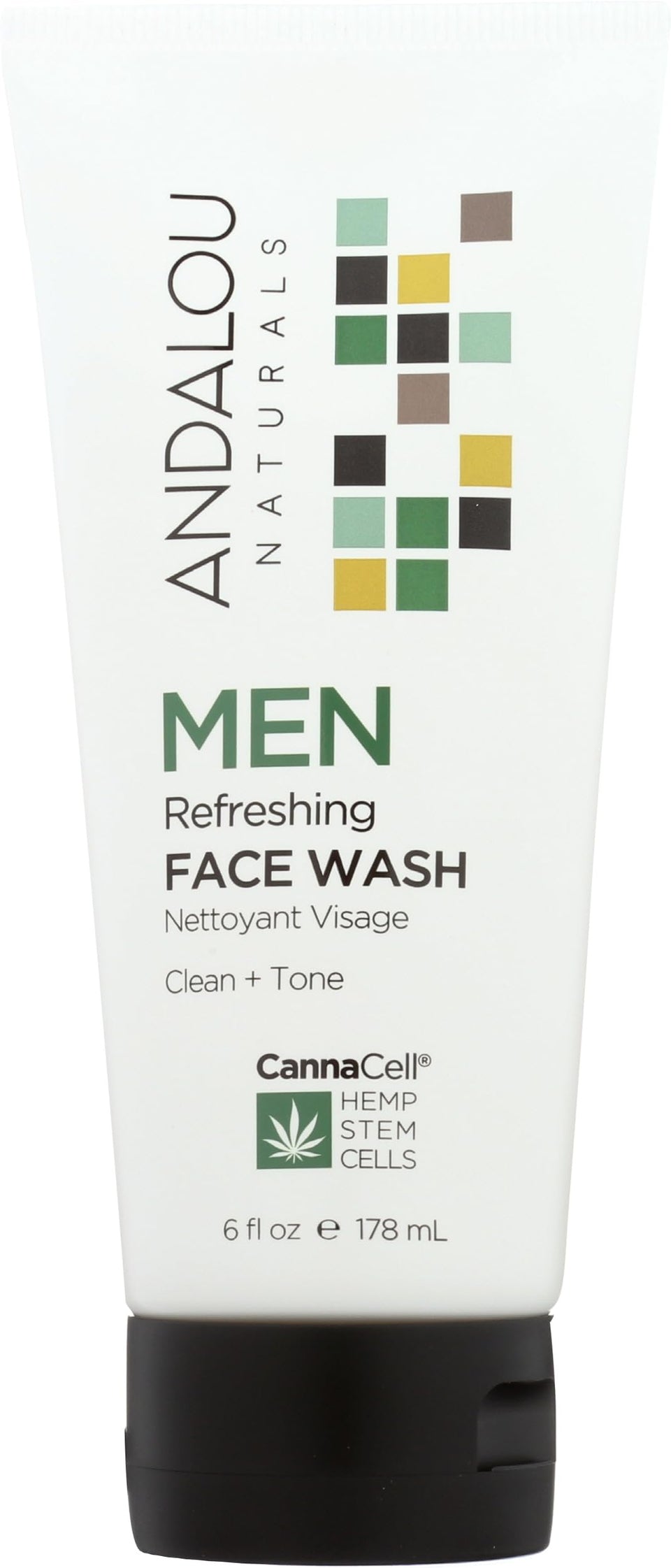 Andalou Naturals front packaging showing bottle and branding for easy identification