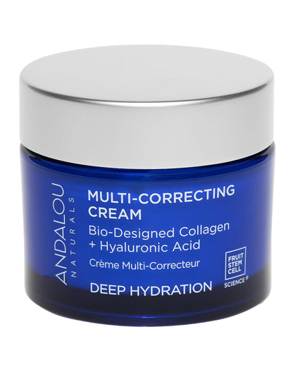 Andalou Naturals front tube showing product packaging and hydration benefit