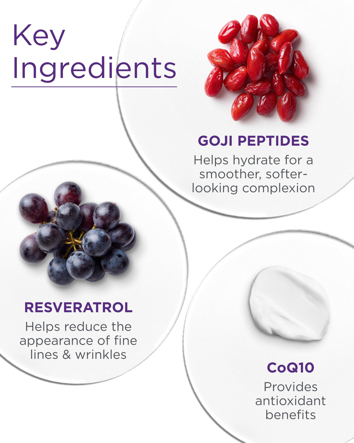Andalou Naturals label close-up showing ingredient claims and certifications