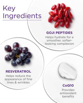 Andalou Naturals label close-up showing ingredient claims and certifications