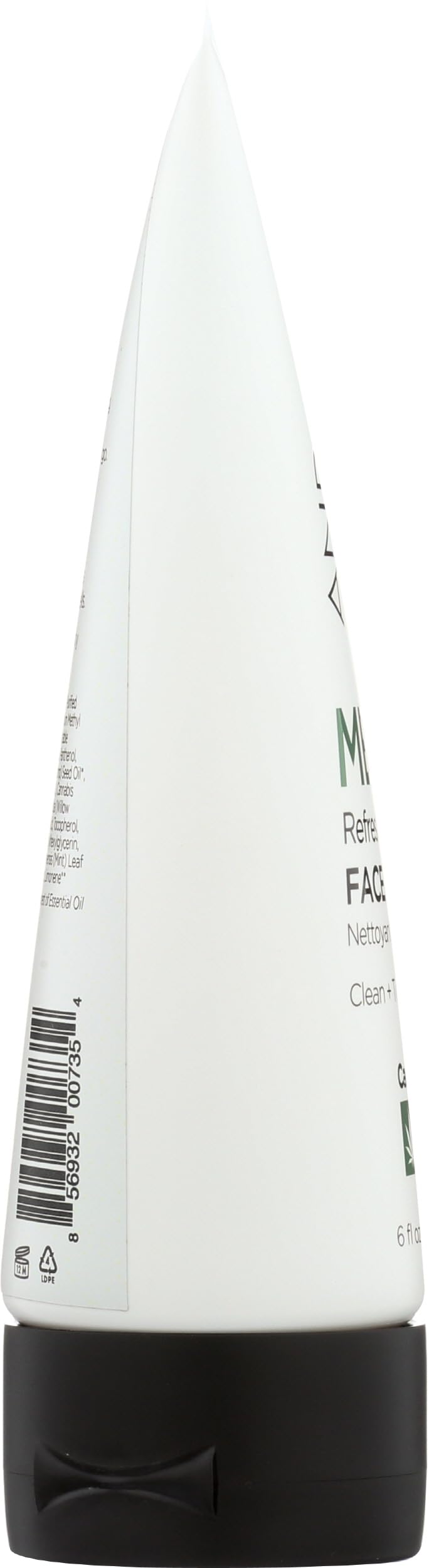 Andalou Naturals bottle in bathroom routine setting showing suitability for daily use