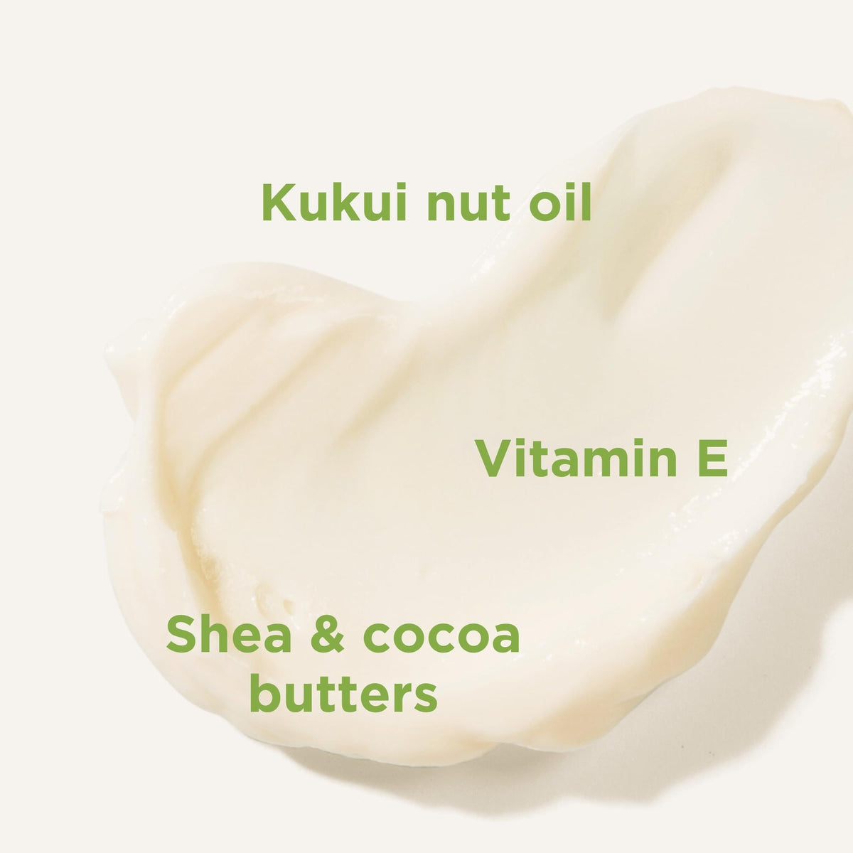 Andalou Naturals being applied to elbow to soften dry skin