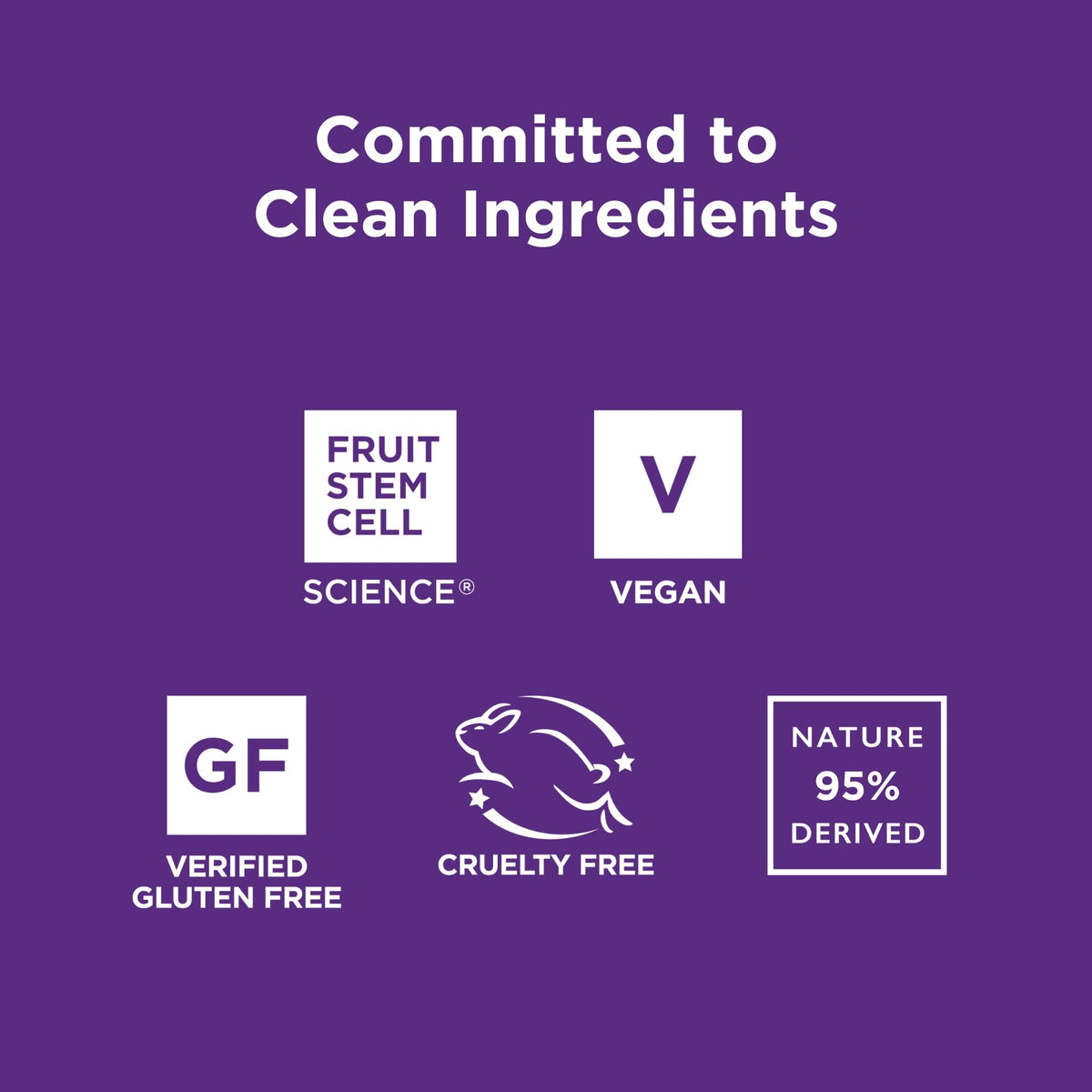 Andalou Naturals product label close-up showing clean-beauty standards and ingredient highlights