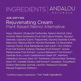 Andalou Naturals lifestyle bathroom counter with product for daily use
