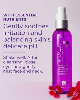 Andalou Naturals liquid droplet texture illustrating lightweight hydration